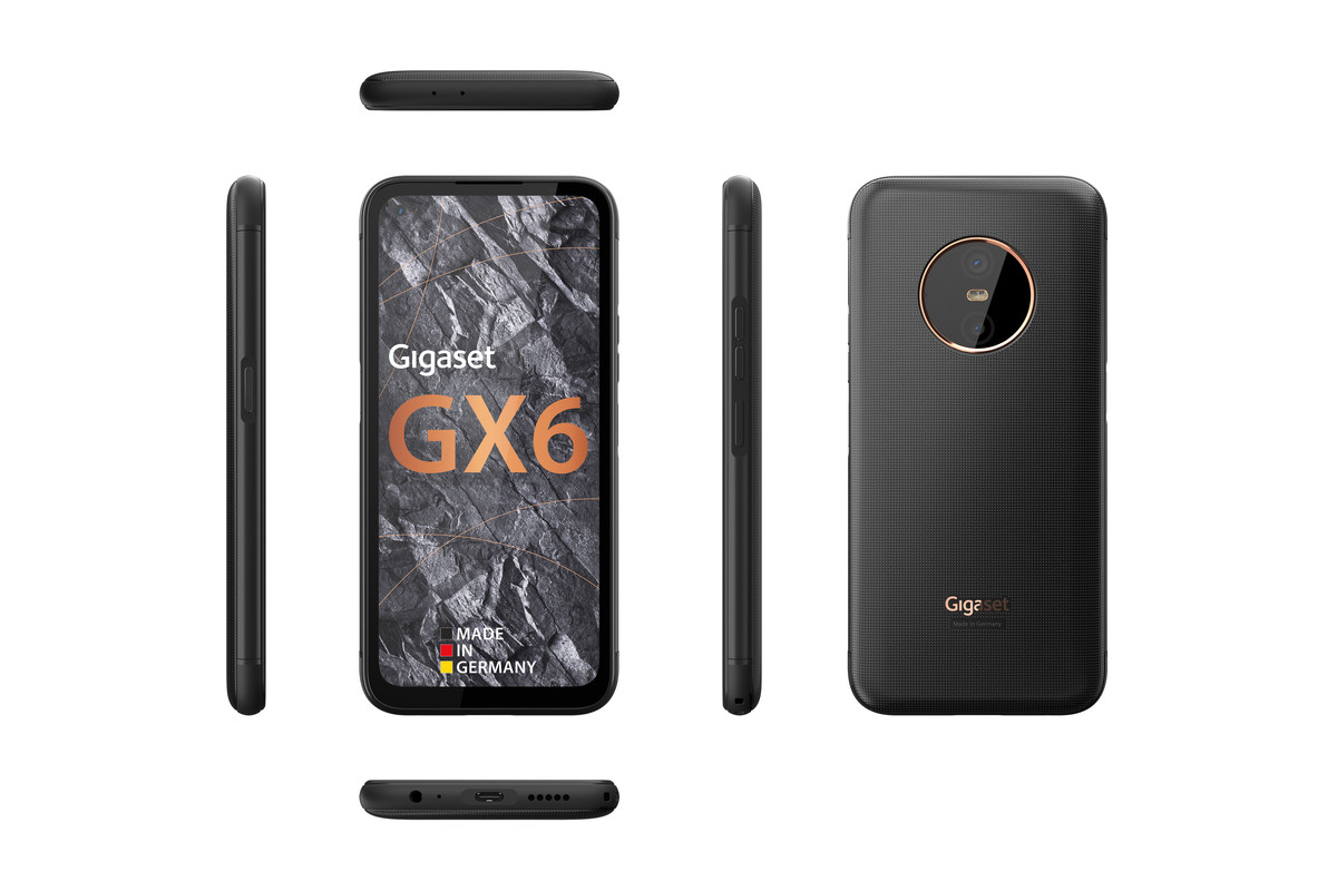 Gigaset GX6 - 5G Smartphone - Dual-SIM - RAM 6 GB / Interner Speicher 128 GB - microSD slot - LCD-Anzeige - 6.6 - 2412 x 1080 Pixel (120 Hz)