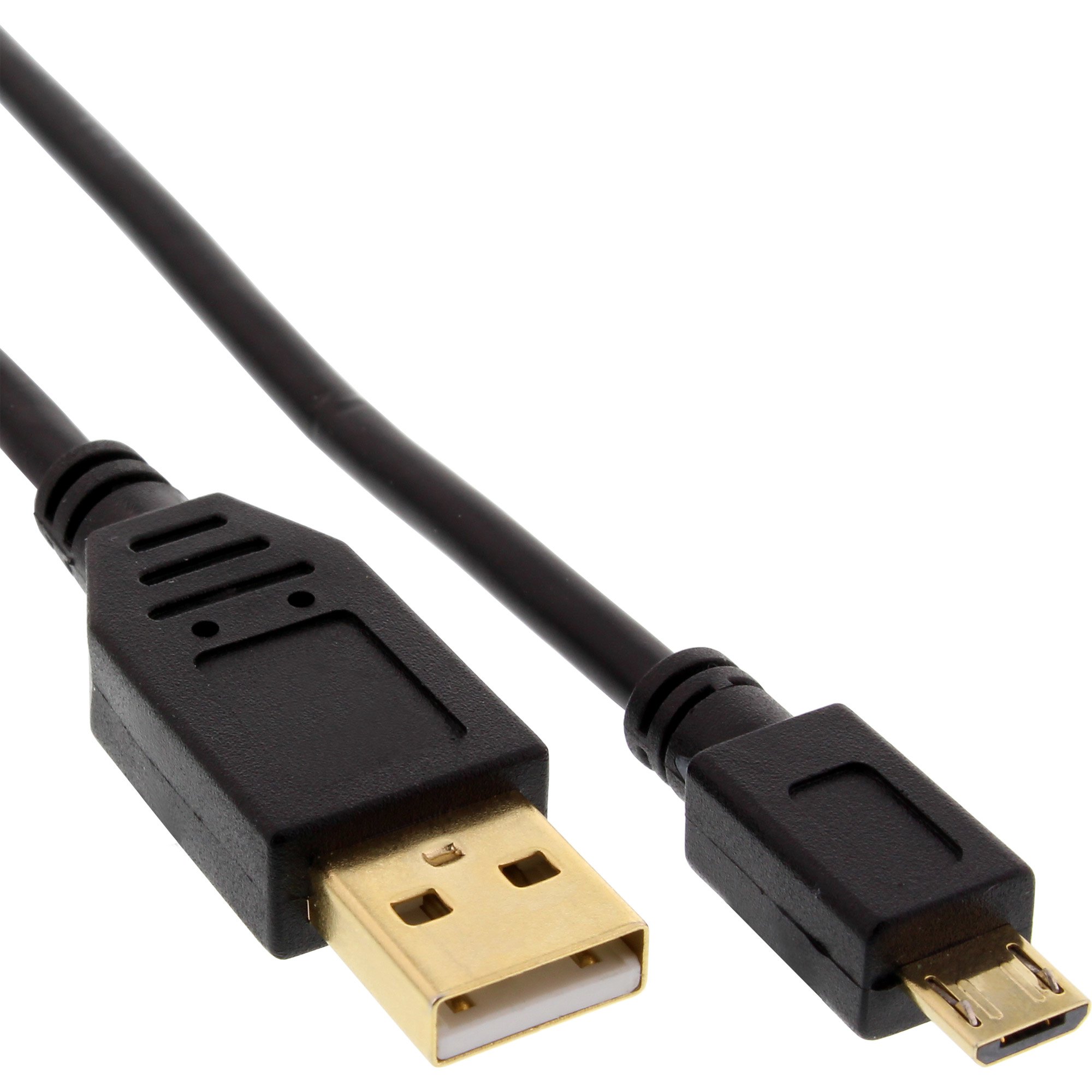 InLine 1.5m USB c�ble USB 1,5 m USB A Micro-USB B Noir