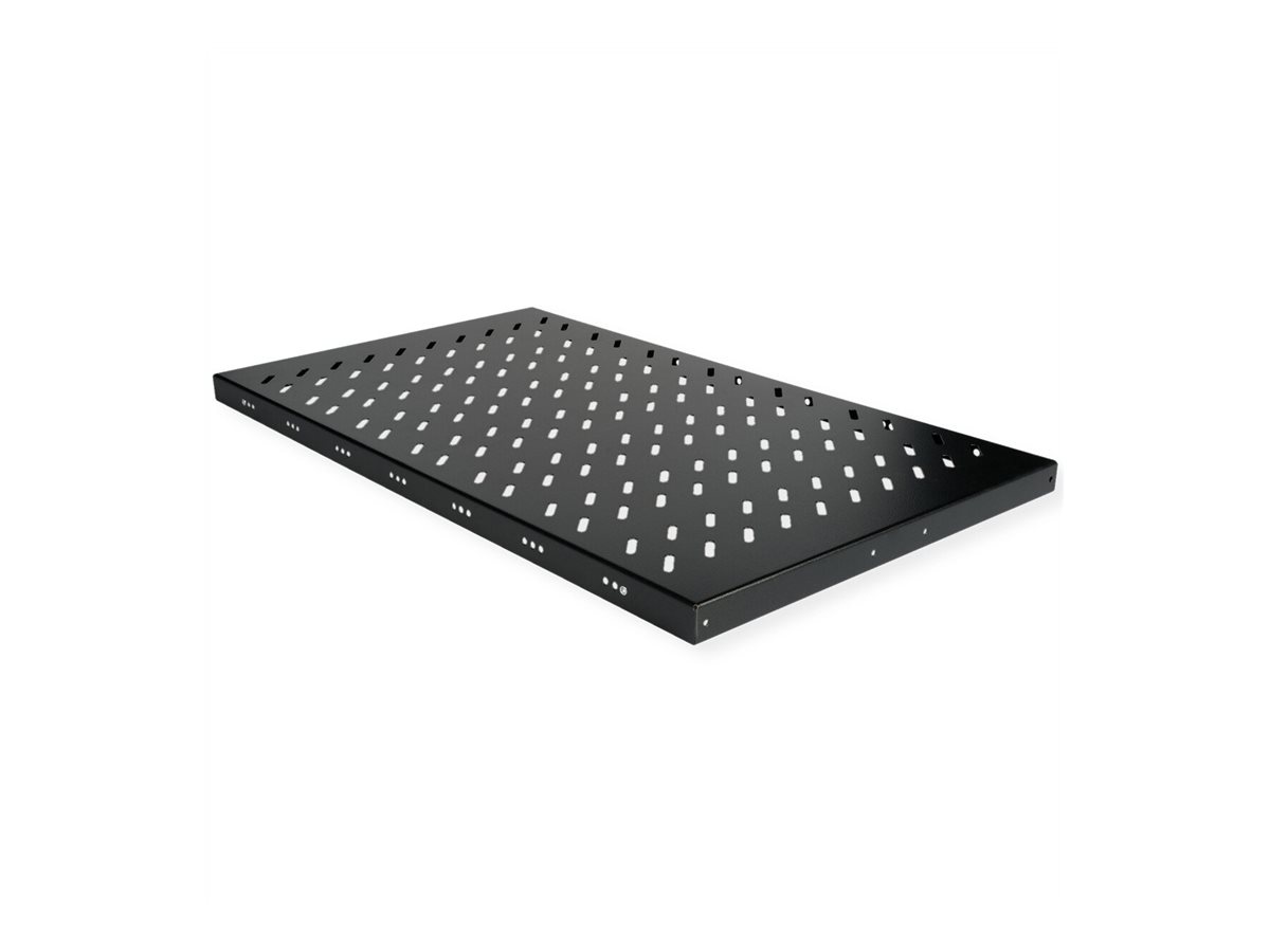 ROLINE Rack - Regal - 770 mm tief, Tragf�higkeit 50 kg - RAL 9005, Jet Black - 1U - 48.3 cm (19)