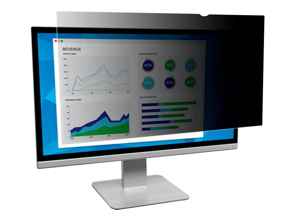 3M for 24.5 Full Screen Monitors 16:9 PF245W9E - Blickschutzfilter fr Bildschirme - entfernbar - 62.2 cm (24.5)
