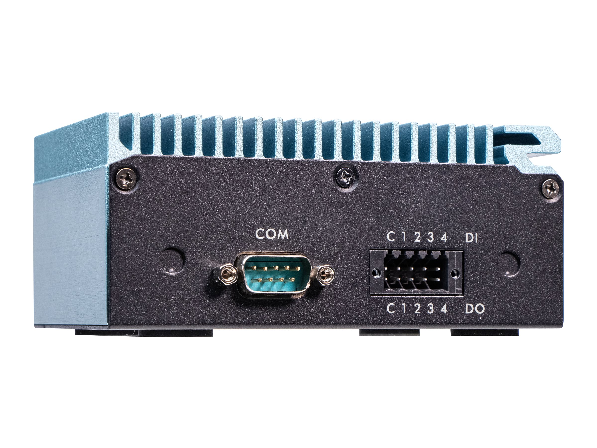 Shuttle Edge PC SPCEL02 , Intel Celeron J6412, 1x HDMI, 2x 2.5G LAN, 1x COM, DIO (4x in, 4x out), 3x USB, 2x M.2, 12-24V, 24/7 permanent operation, fanless, incl. VESA & DIN-RAIL mount