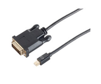 ShiverPeaks BS10-55035 - 2 m - Mini DisplayPort - DVI-D - Mnnlich - Mnnlich - Gold