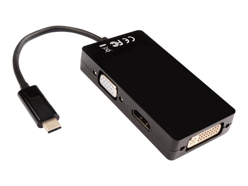 V7 V7UC-VGADVIHDMI-BLK Adaptador grfico USB 3840 x 2160 Pixeles Negro
