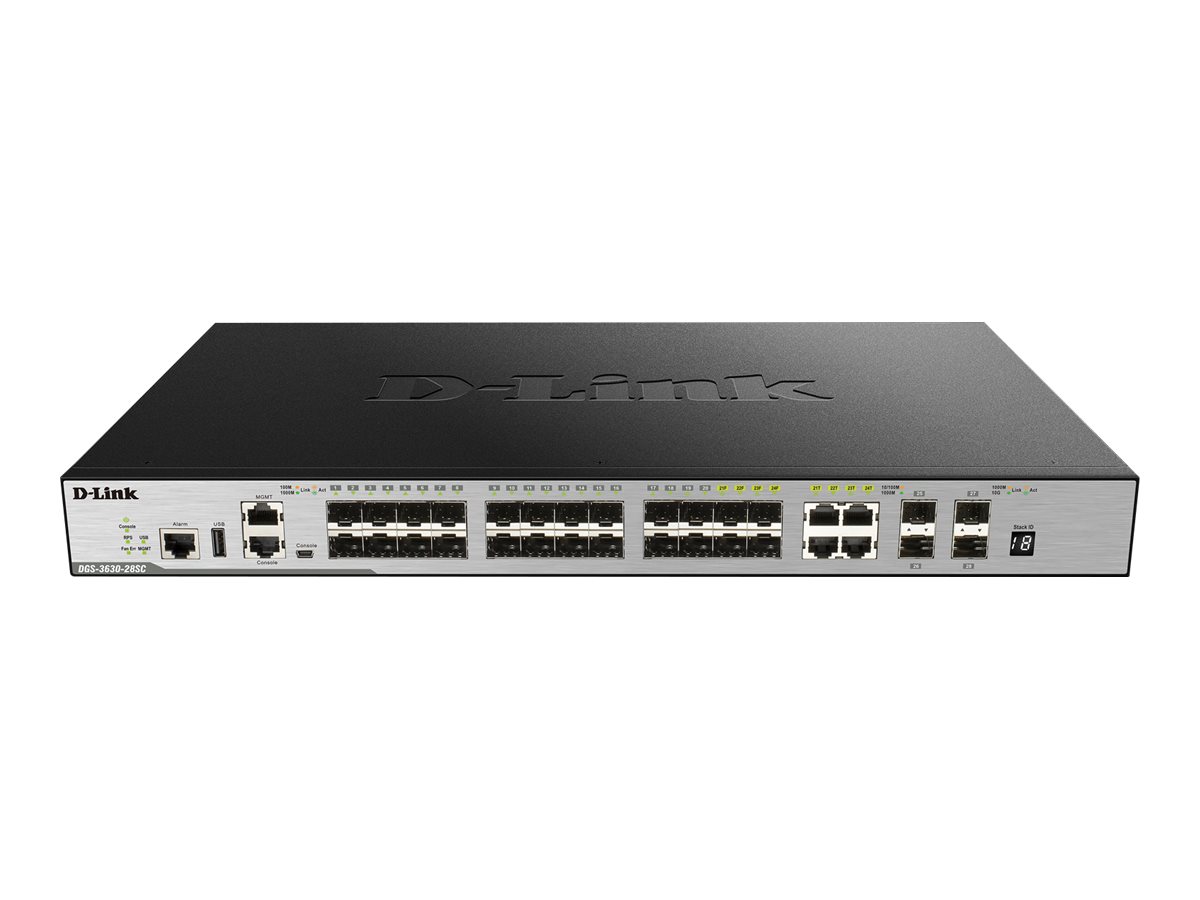 D-Link DGS 3630-52TC - Switch - L3 - managed