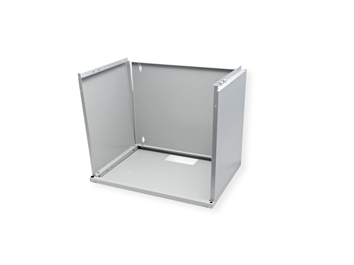 ROLINE Basic - Geh�use - Set, 540x400 BxT - geeignet f�r Wandmontage - RAL 7035, Hellgrau - 9U - 48.3 cm (19)