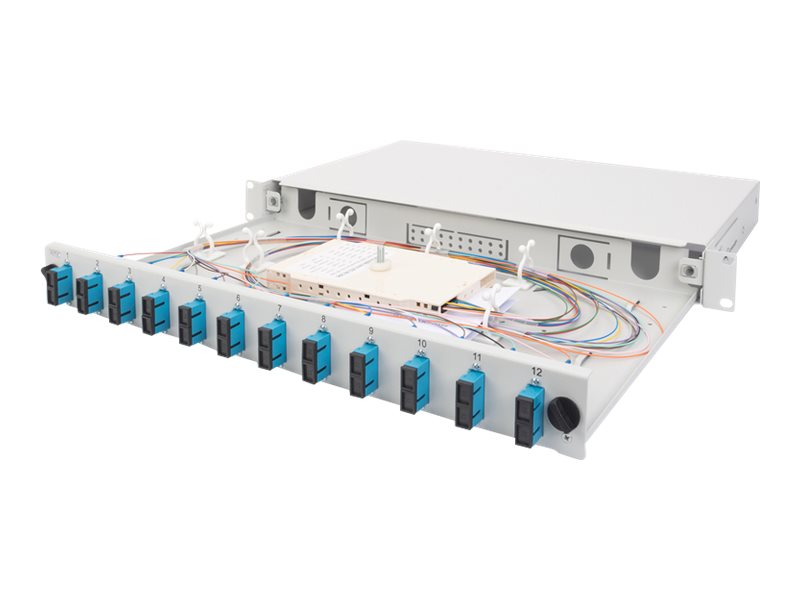 Digitus Fiber Optic Splice Box, extendible, quick lock
