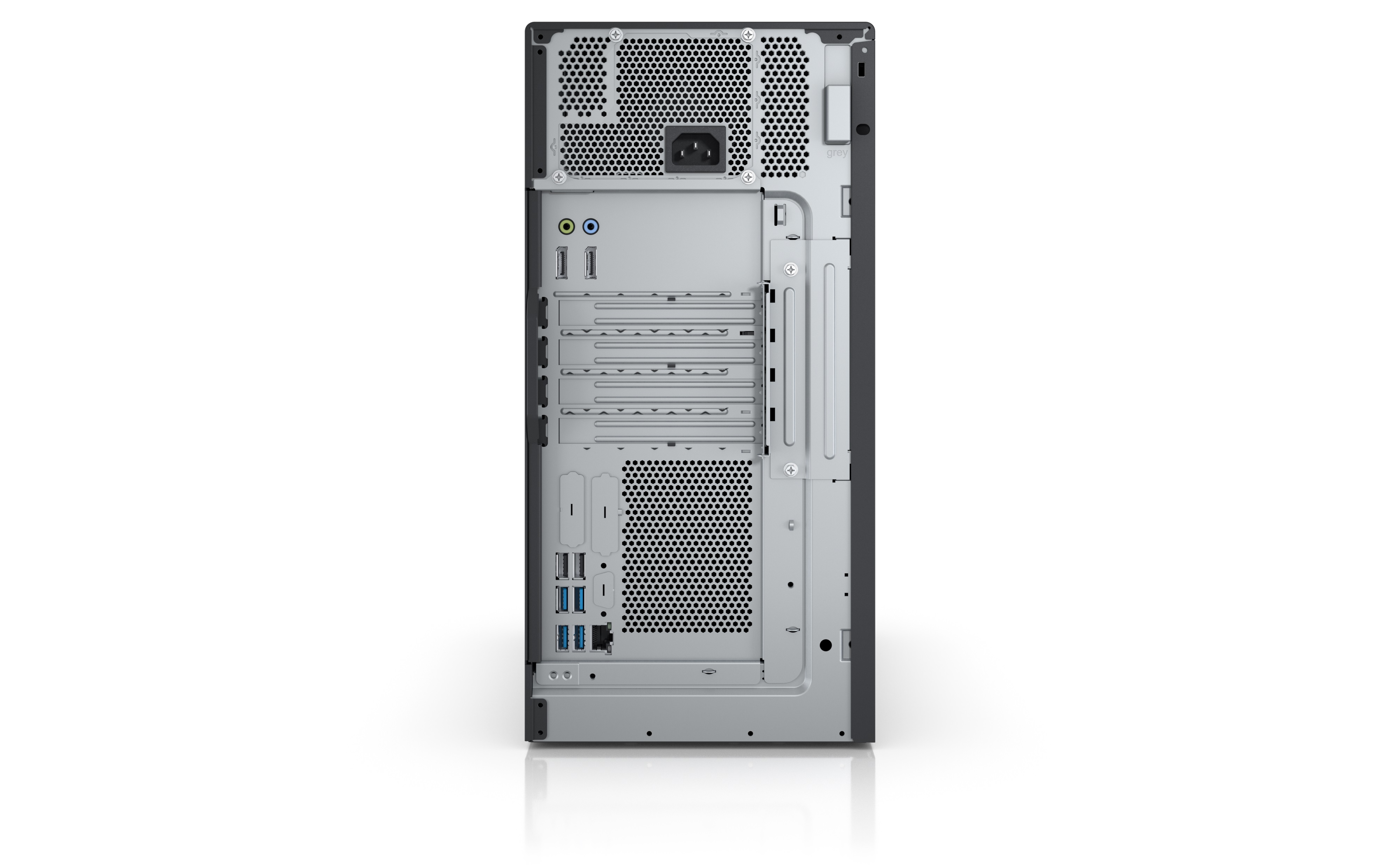 Fujitsu CELSIUS W5010 i7-10700K Escritorio Intel Core i7 32 GB DDR4-SDRAM 512 GB SSD Windows 10 Pro Puesto de trabajo Negro, Rojo
