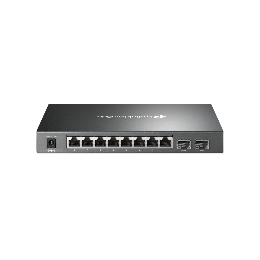 TP-LINK SG2210P Omada Smart PoE+ Switch 8� PoE Ports 2� - Switch - 1 Gbps