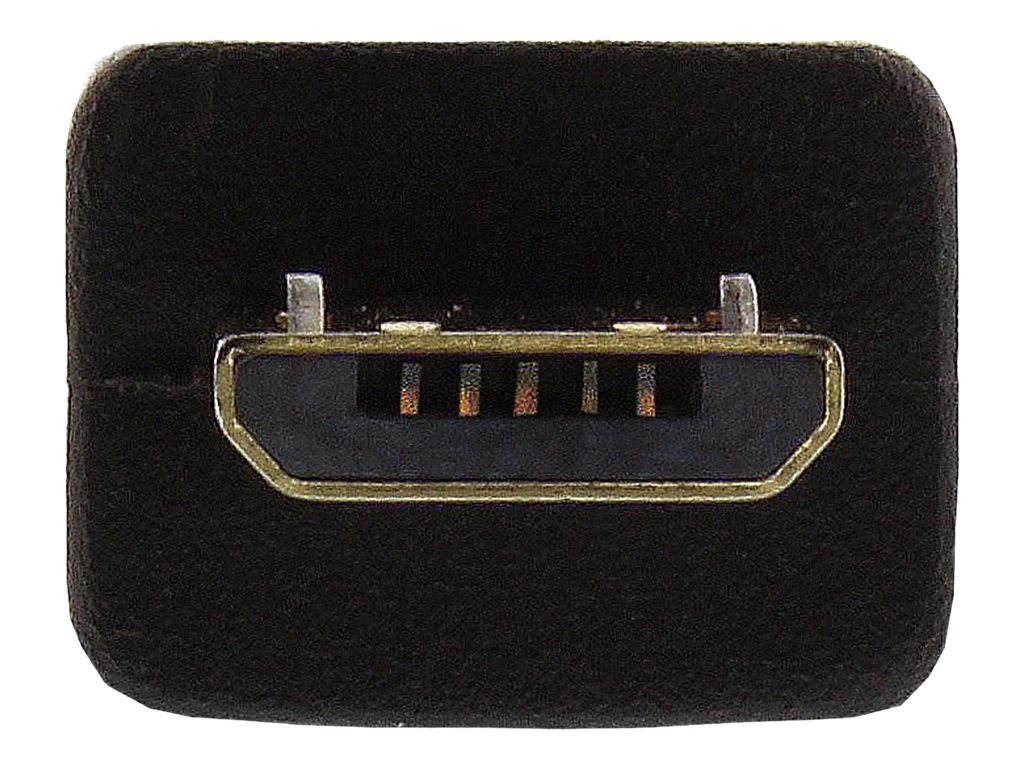 InLine Micro USB 2.0 Cable USB Type A male / Micro-B male, black, 0.3m