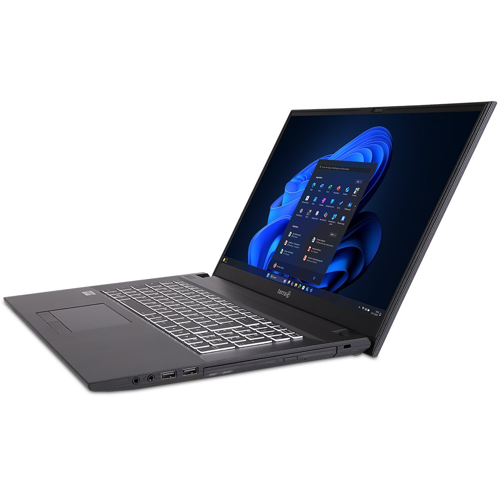 TERRA 1220892 ordenador portatil Intel� Core i5 i5-1335U Port�til 43,9 cm (17.3) Full HD 16 GB DDR5-SDRAM 500 GB SSD Wi-Fi 6 (802.11ax) Windows 11 Pro Gris