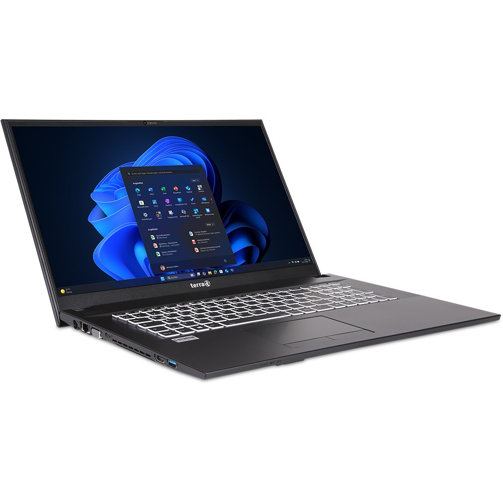 TERRA 1220892 ordenador portatil Intel� Core i5 i5-1335U Port�til 43,9 cm (17.3) Full HD 16 GB DDR5-SDRAM 500 GB SSD Wi-Fi 6 (802.11ax) Windows 11 Pro Gris