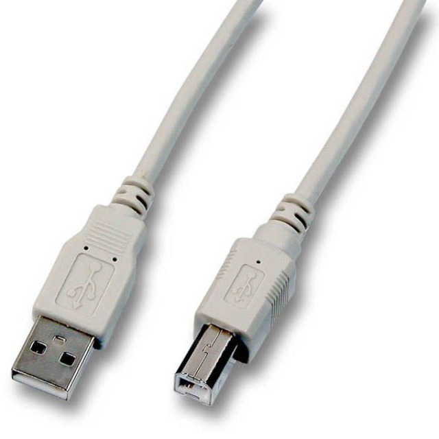 EFB Elektronik USB 2.0 1m cble USB USB A USB B Gris
