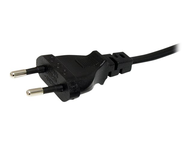 StarTech.com 2m (6ft) Laptop Power Cord, EU Plug to C7, 2.5A 250V, 18AWG, Laptop Replacement Cord, Printer Power Cable, Laptop Charger Cord, Laptop Power Brick Cord - UL Listed