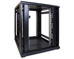 DSIT kleiner Serverschrank mit perforierter Frontt�r BxTxH 800 x 1200 - Rack