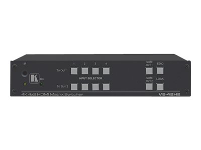 Kramer Electronics Kramer VS-42H2 4x2 18G 4K HDR HDMI 2.0 HDCP 2.2 Matrix Switcher