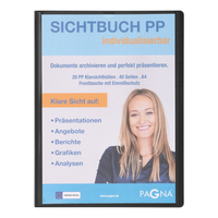 Pagna Office Sichtbuch DIN A4 20 Hllen schwarz
