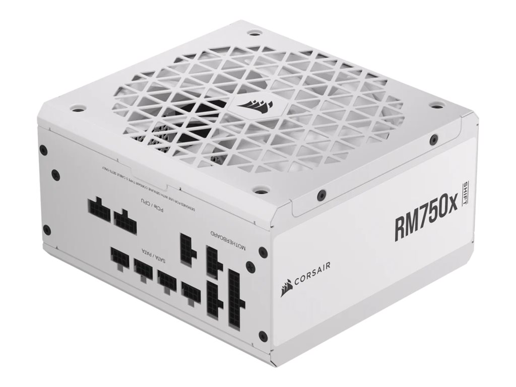 Corsair RMx Shift White Series RM750x Cybenetics Gold ATX Power - PC-/Server Netzteil