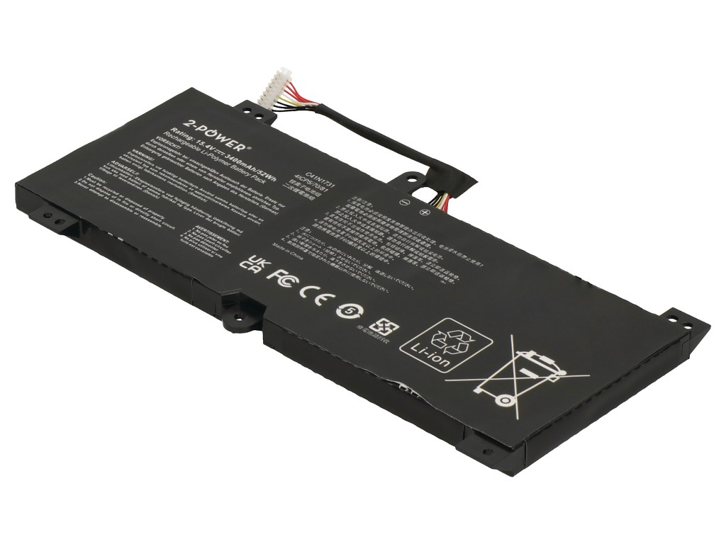 2-Power 2P-C41N1731 composant de laptop suppl�mentaire Batterie