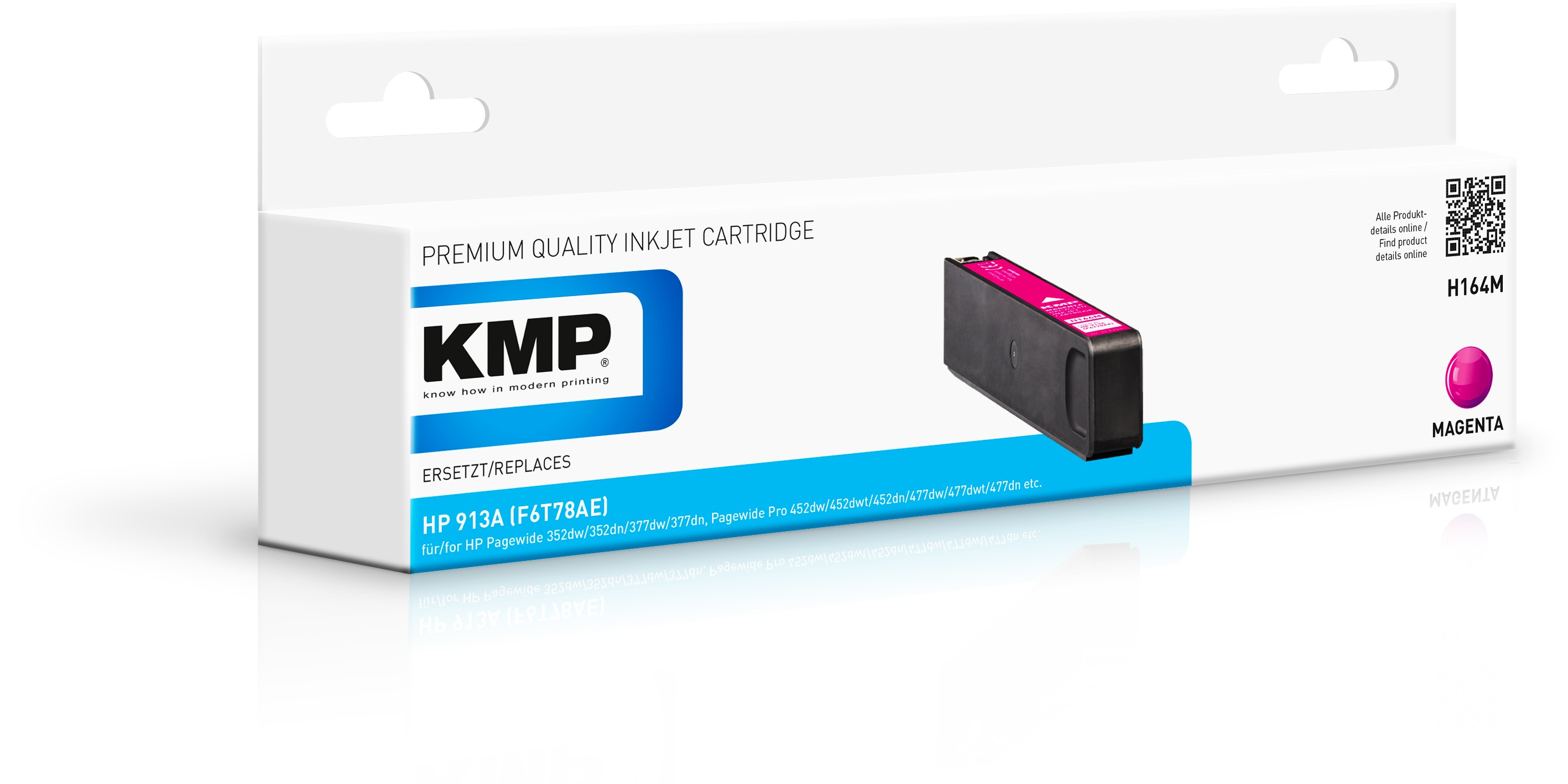 KMP H164M cartucho de tinta Compatible Magenta