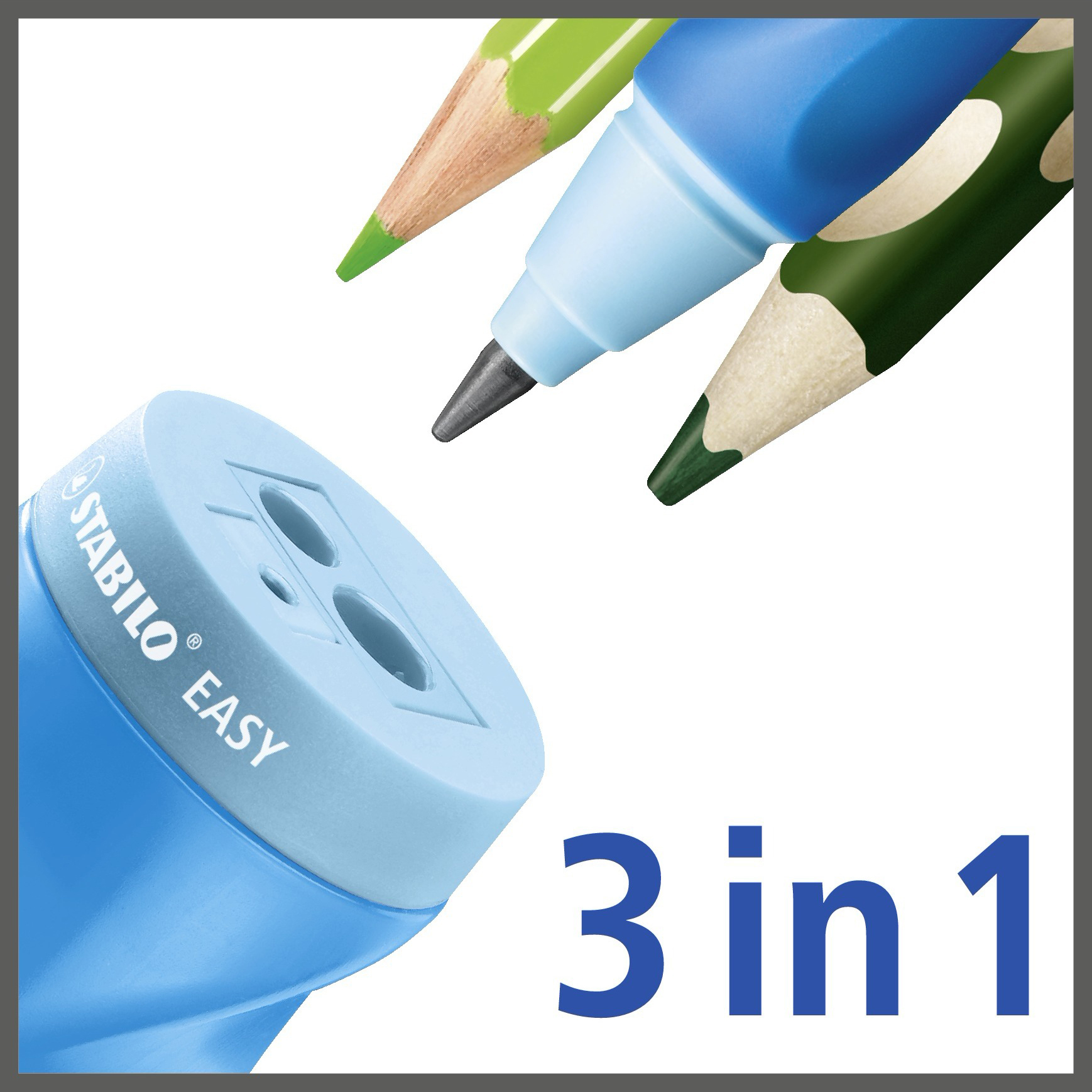STABILO EASYsharpener Temperamatite manuale Blu