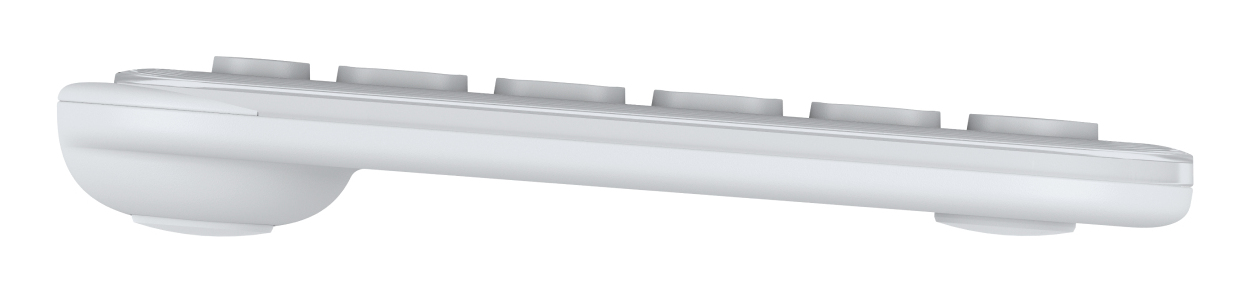 Logitech POP Icon Keys teclado Universal Bluetooth QWERTZ Alemn Naranja, Blanco