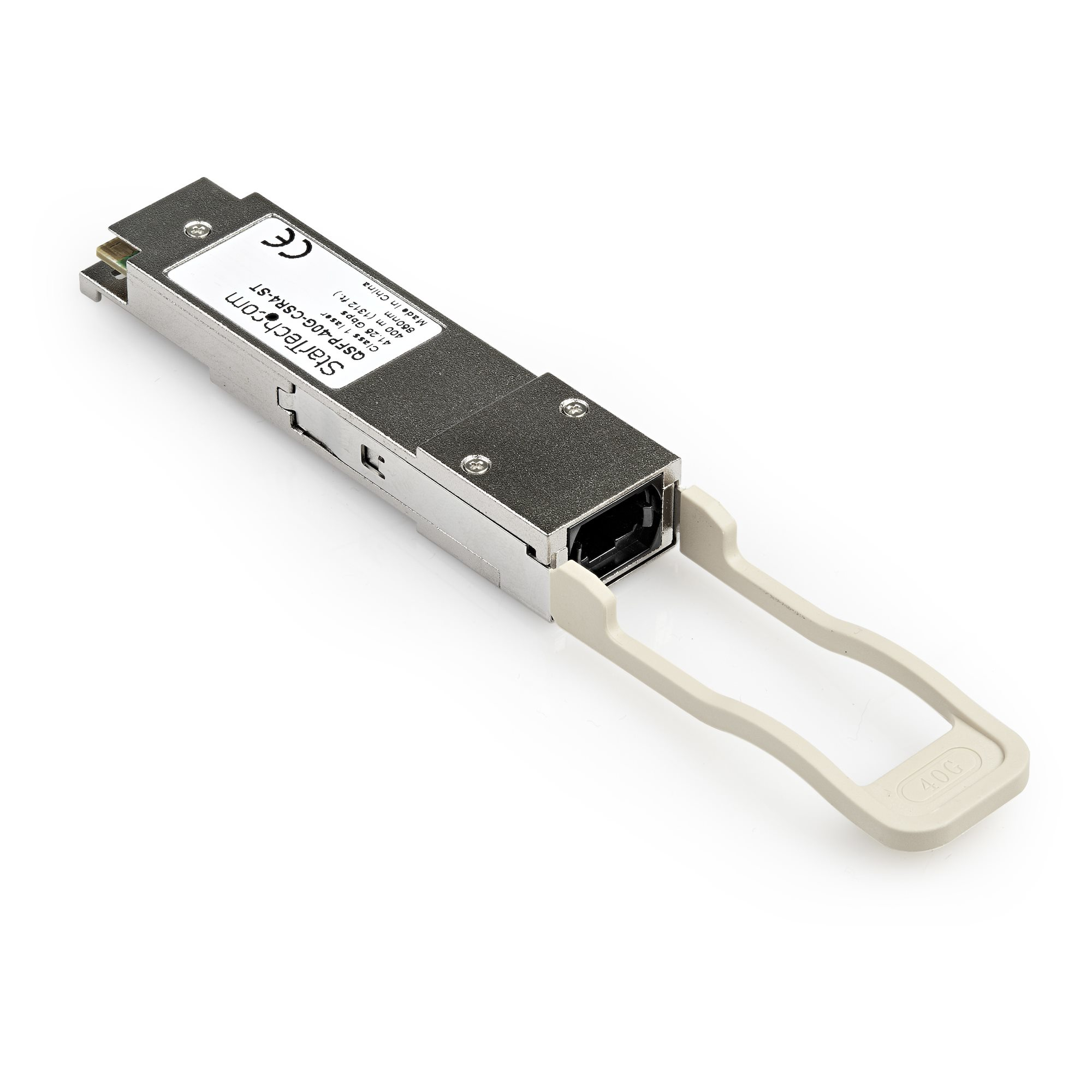 StarTech.com QSFP-40G-CSR4-ST Transceiver Modul (QSFP Module, 40GBase-SR4 Cisco kompatibel, Glasfaser, 850nm, MPO Multimode mit DDM)