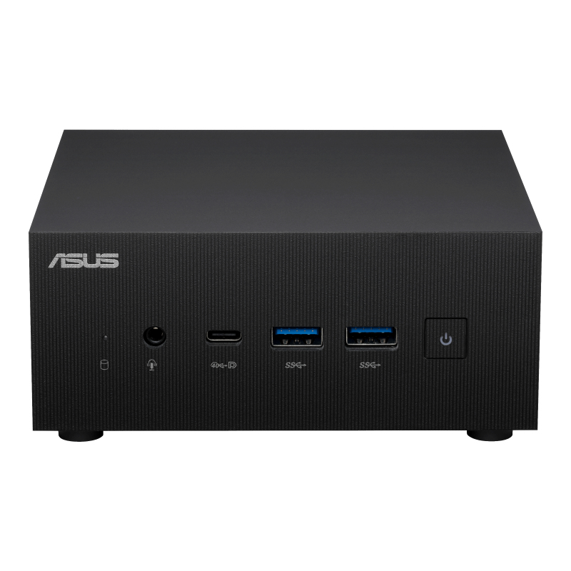ASUS ExpertCenter PN53 BBR777HD - Barebone - Mini-PC - 1 x Ryzen 7 7735H / 3.2 GHz - RAM 0 GB - Radeon 680M - GigE, 2.5 GigE, Bluetooth 5.2, 802.11ax (Wi-Fi 6E)