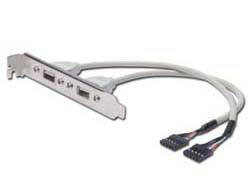 Digitus Cavo Staffa Slot USB