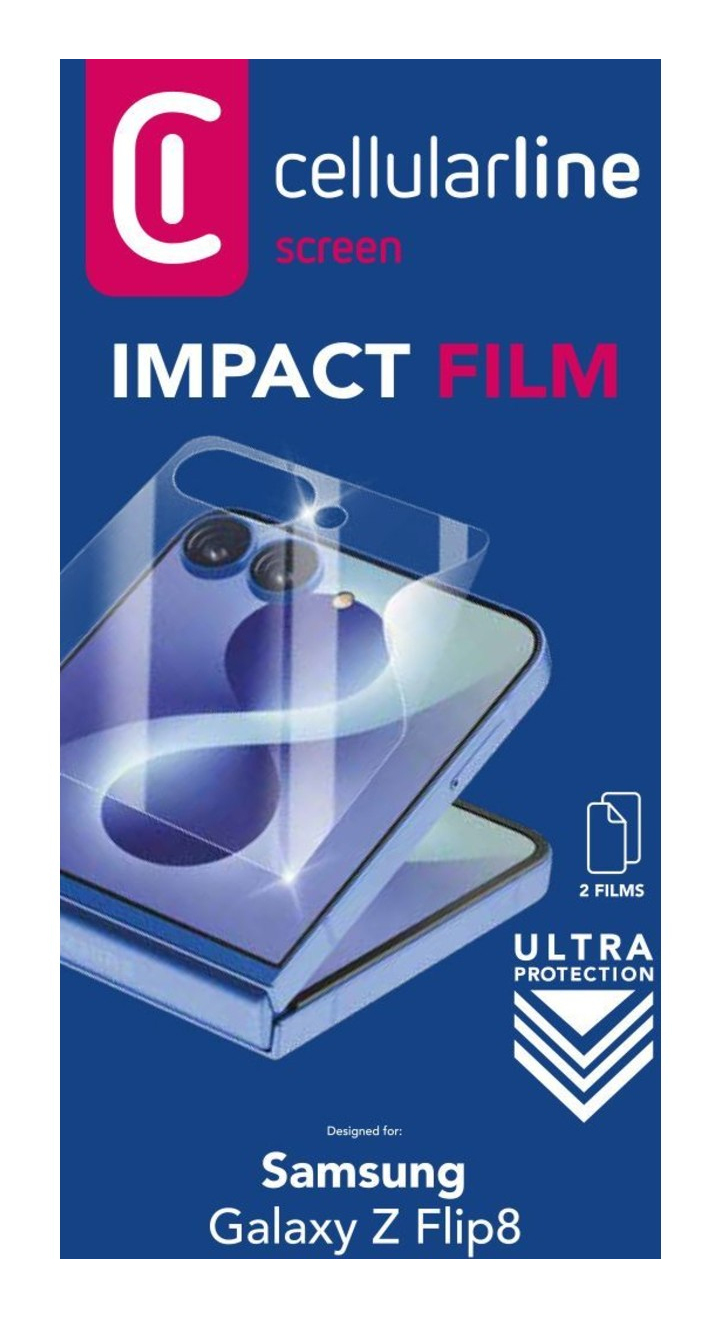 Cellularline Impact Film - Galaxy Z Flip8
