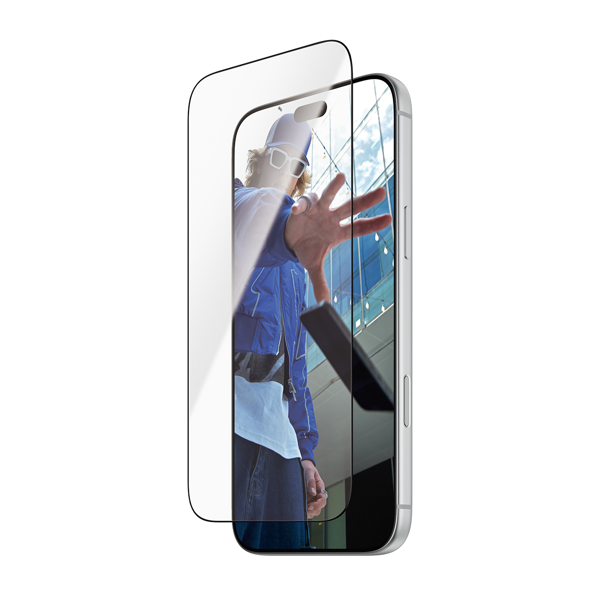 PanzerGlass Bildschirmschutz f�r Handy - Ultra-Wide Fit mit EasyAligner