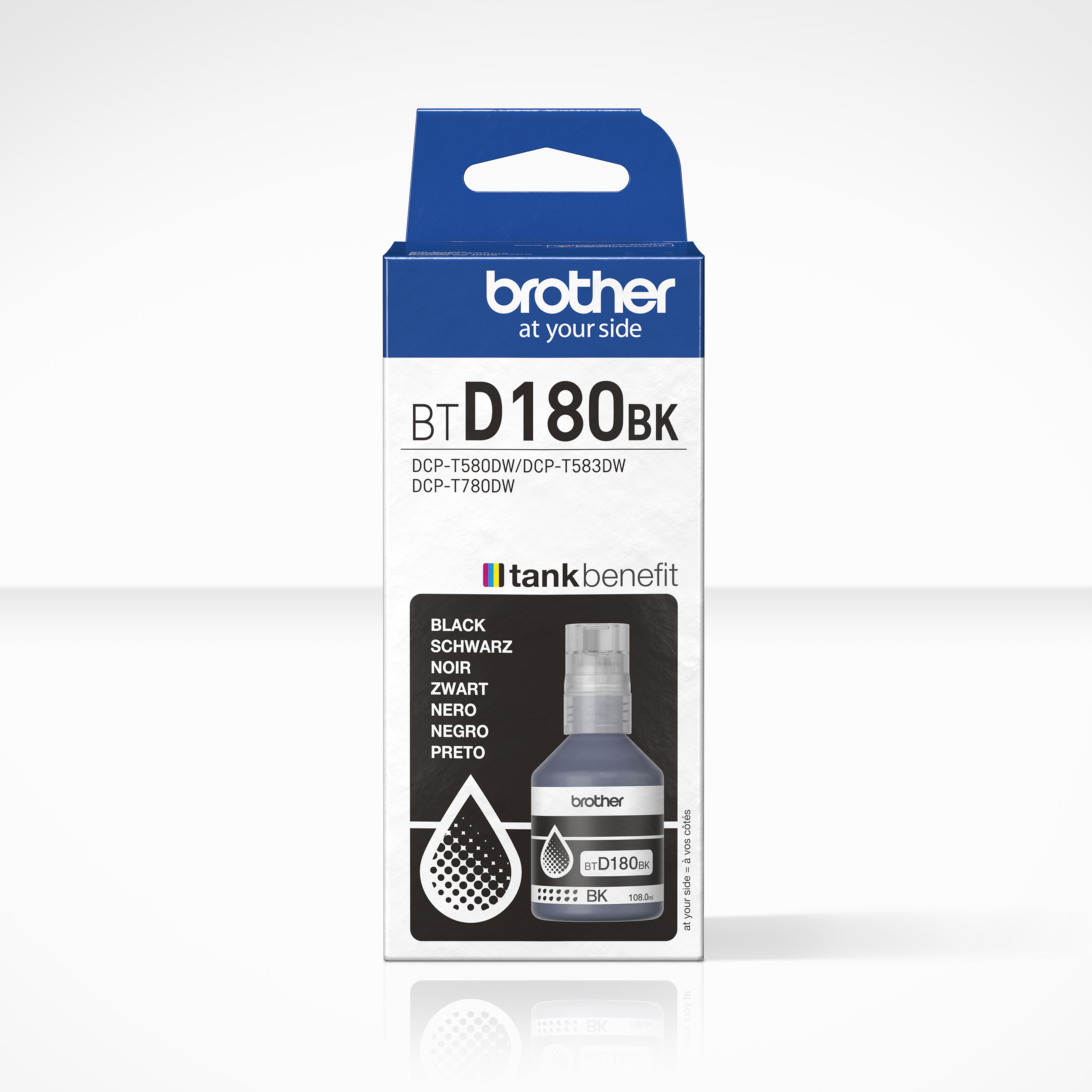 Brother BTD180BK recambio de tinta para impresora Original