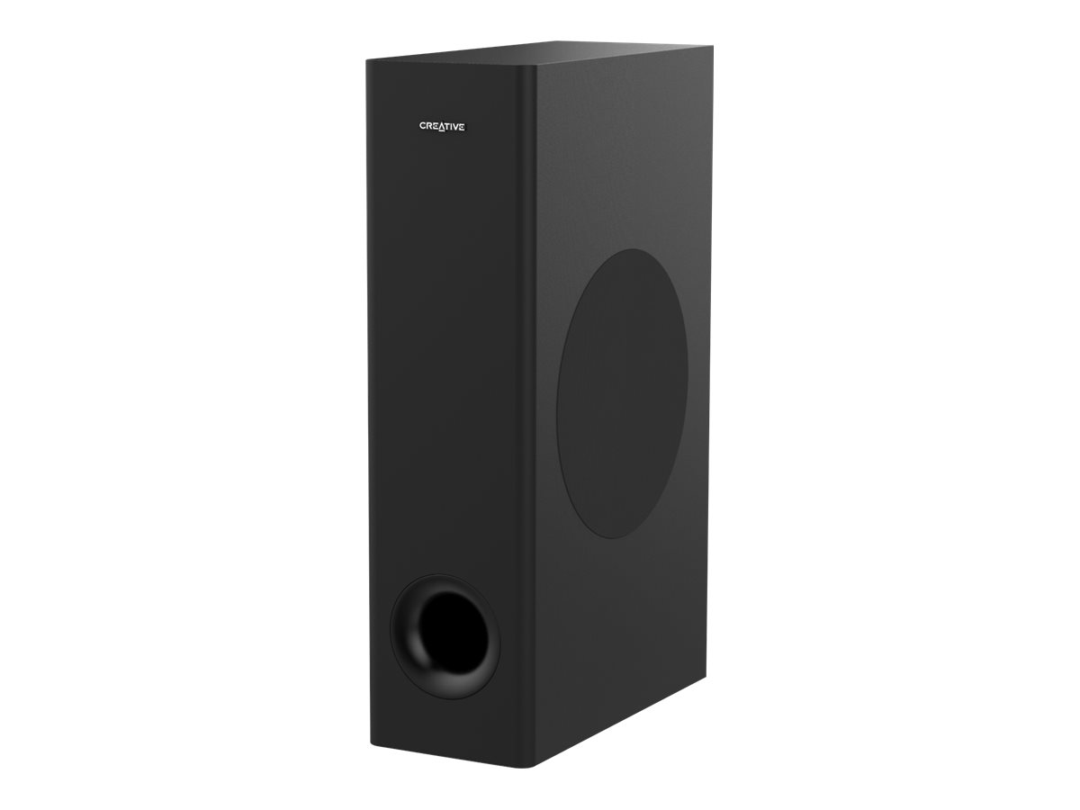 Creative Labs Creative Stage 360 - Soundleistensystem - fr TV/Monitor - 2.1-Kanal - kabellos - Bluetooth - 120 Watt (Gesamt)