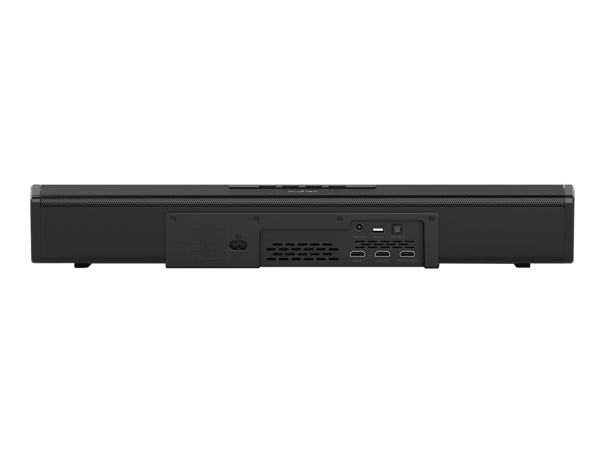 Creative Labs Creative Stage 360 - Soundleistensystem - fr TV/Monitor - 2.1-Kanal - kabellos - Bluetooth - 120 Watt (Gesamt)