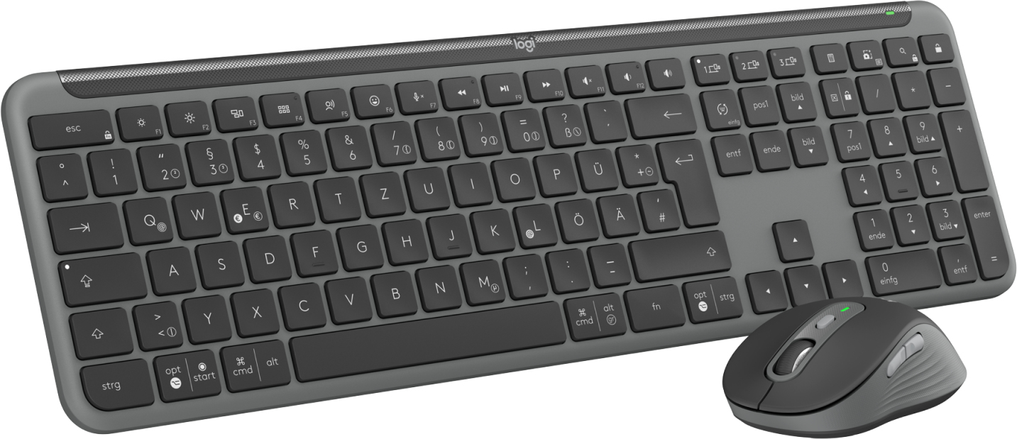 Logitech Sgn Slim Combo MK950 Business GRAPHITE - DEU - CENTRAL-419