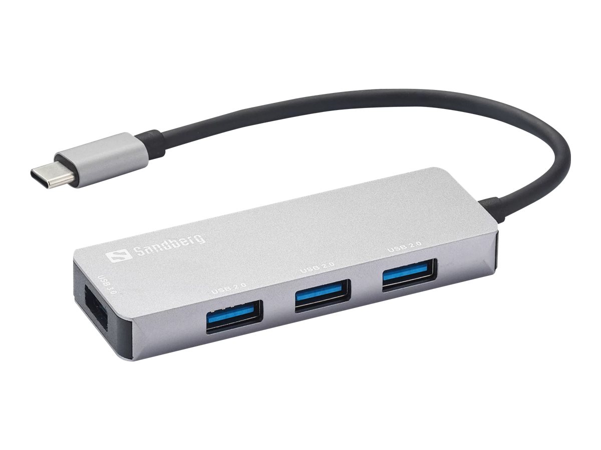 Sandberg USB-C Hub 1xUSB3.0+3x2.0 SAVER