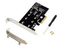 MicroConnect MC-PCIE-SSDADAPTER - PCIe - M.2 - Schwarz - 60 mm - 80 mm - 42 mm