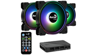 AEROCOOL ADVANCED TECHNOLOGIES Aerocool Saturn 12F ARGB Pro - Ventilator - 12 cm - 1000 RPM - 19,6 dB - 35,8 cfm - Schwarz