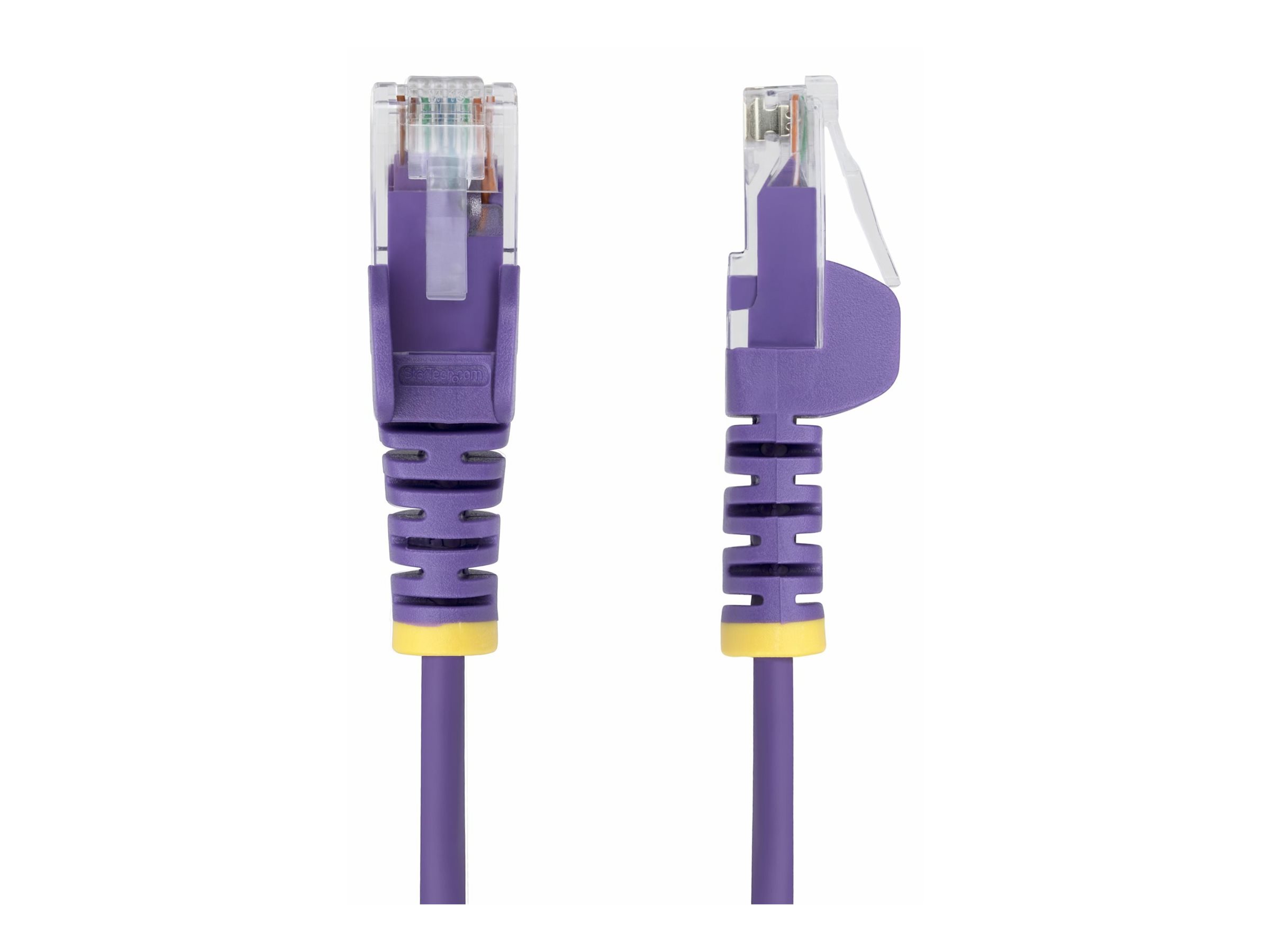 StarTech.com 1.5m Purple Slim CAT6 Ethernet Cable, Snagless, 28AWG, LSZH - Patch-Kabel - RJ-45 (M)