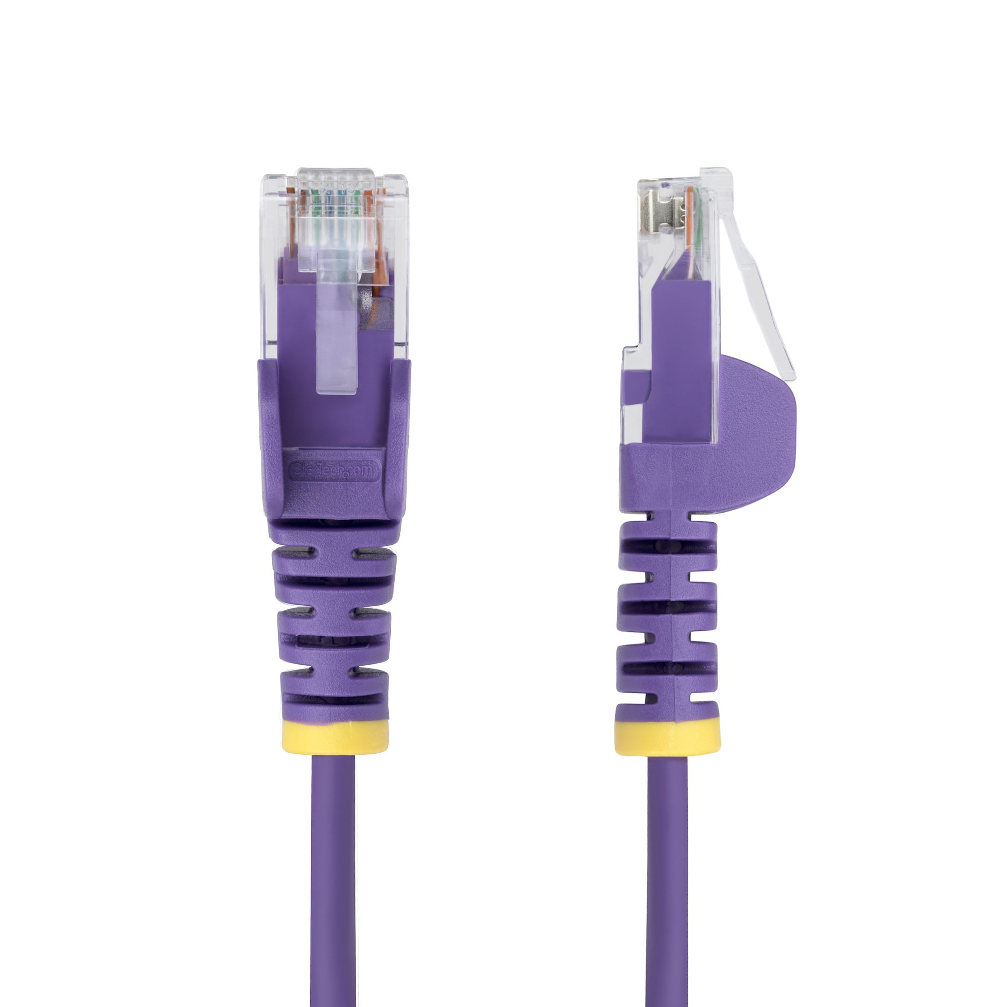 StarTech.com 1.5m Purple Slim CAT6 Ethernet Cable, Snagless, 28AWG, LSZH - Patch-Kabel - RJ-45 (M)