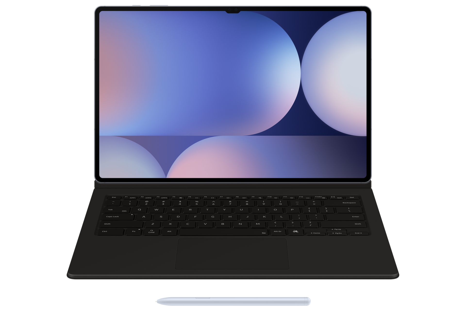 Samsung EF-DX925 QWERTZ Alemn Pogo pin Negro