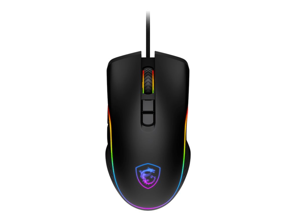 MSI Clutch GM300 Gaming Maus Black USB