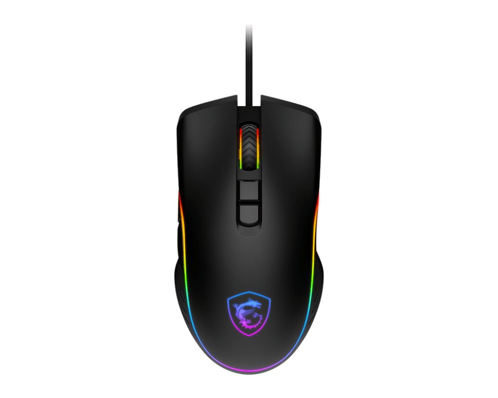 MSI Clutch GM300 Gaming Maus Black USB