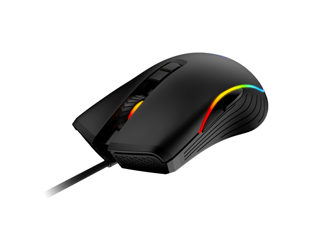 MSI Clutch GM300 Gaming Maus Black USB