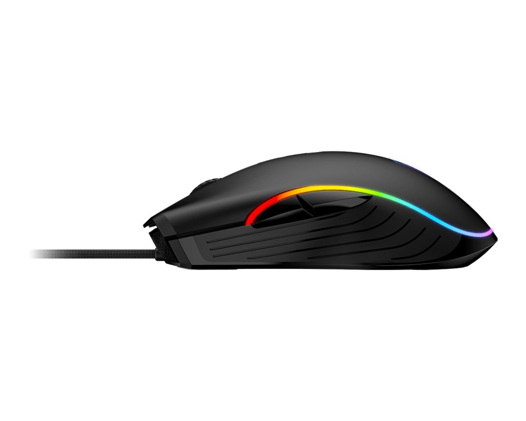 MSI Clutch GM300 Gaming Maus Black USB