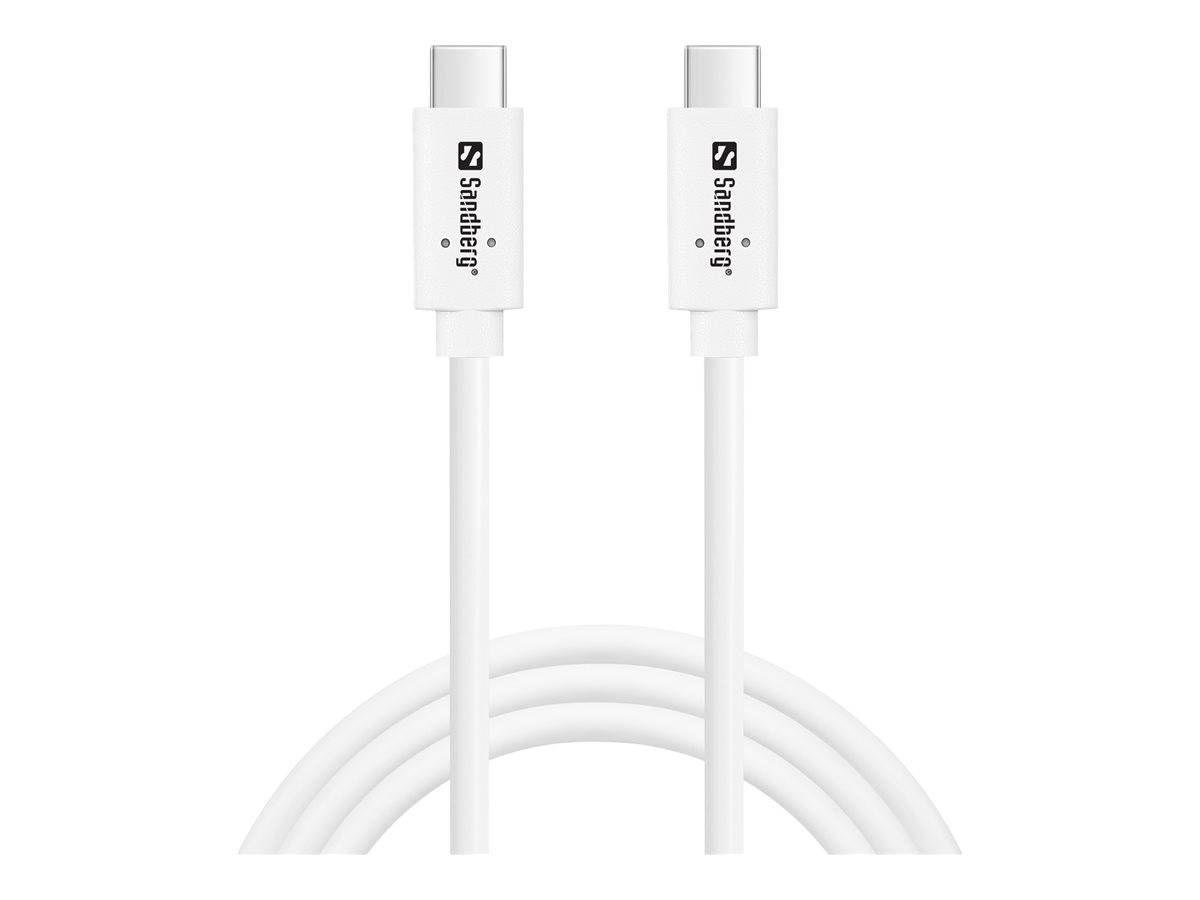 SANDBERG USB-Kabel - 24 pin USB-C (M) zu 24 pin USB-C (M)