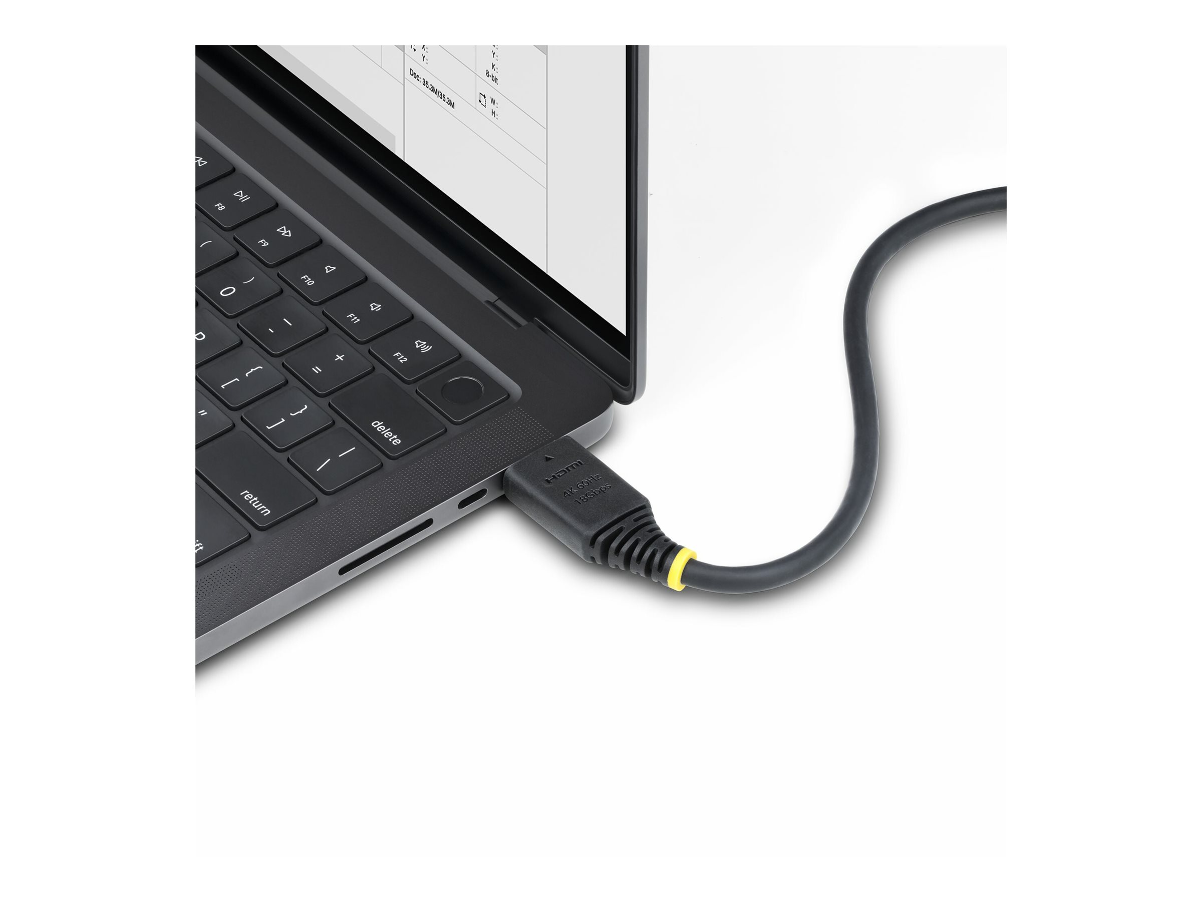 StarTech.com Cble HDMI Haut Dbit de 7m Certifi Premium, 4K 60Hz/1440p 144Hz, HDR10/HDCP 2.2/ARC, 18Gbps, Cordon HDMI 2.0 UHD pour TV/Moniteur/Affichage, Gaine TPE