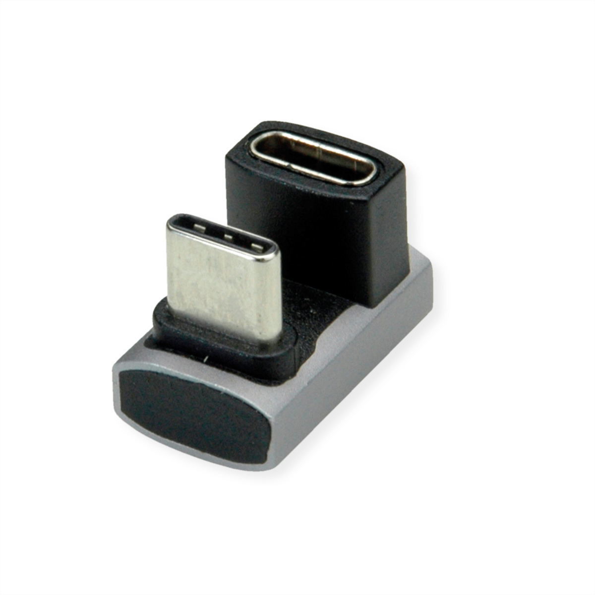 ROLINE USB4 40G Typ C Adapter ST/BU 360� Alu
