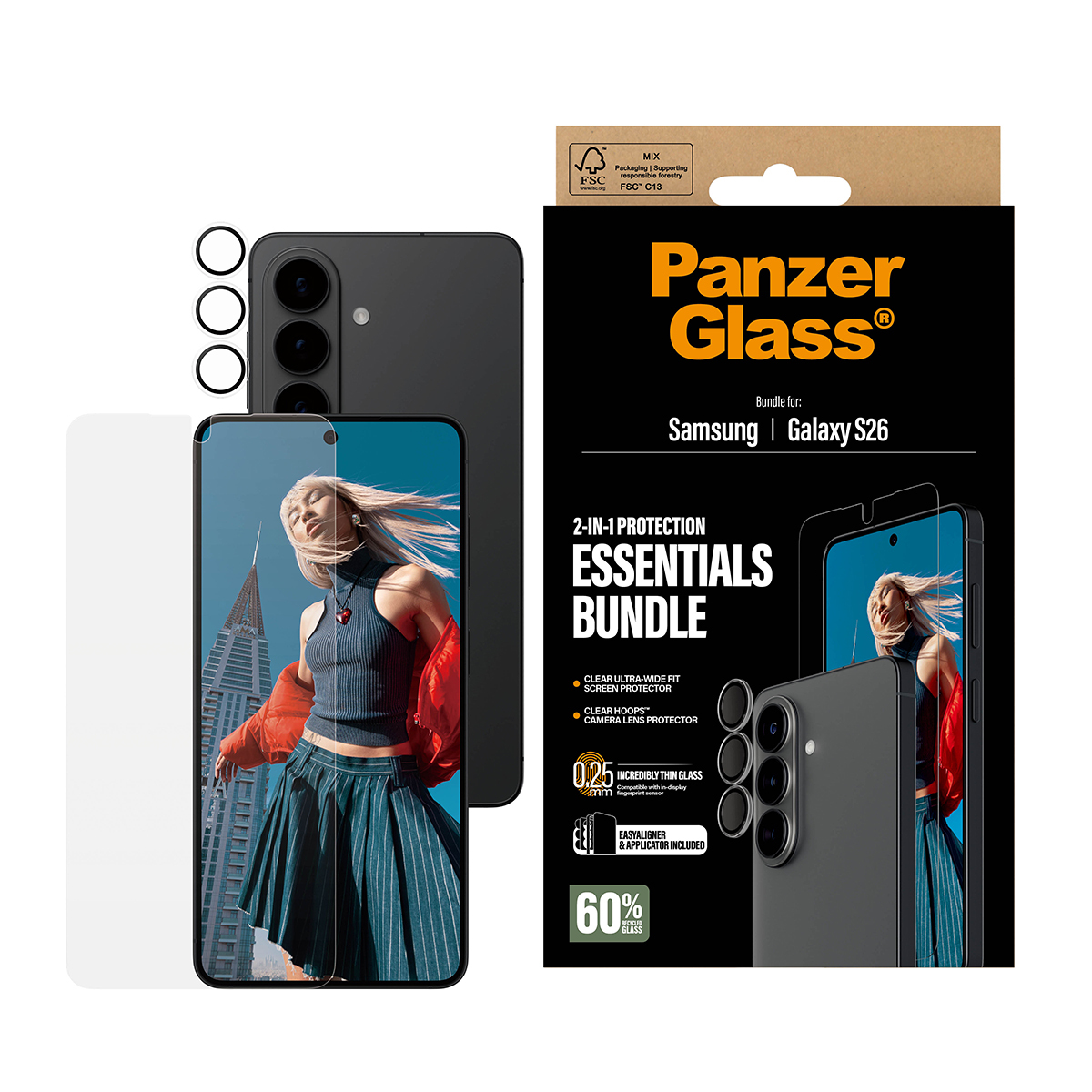PanzerGlass Hoops 2-in-1 Bundle Samsun