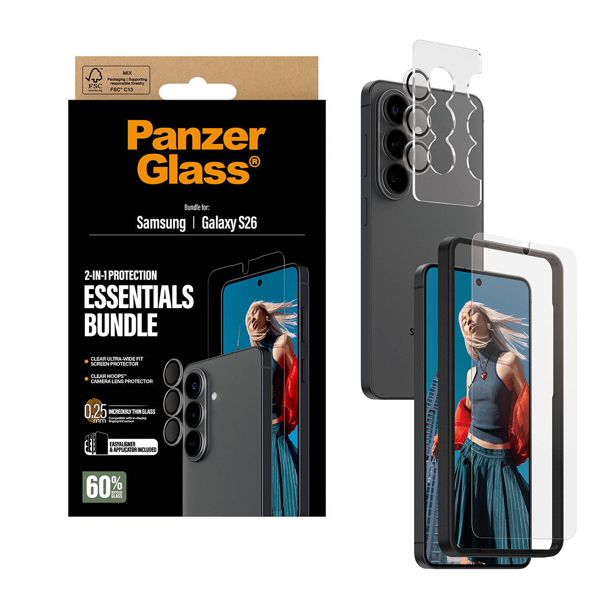 PanzerGlass Hoops 2-in-1 Bundle Samsun