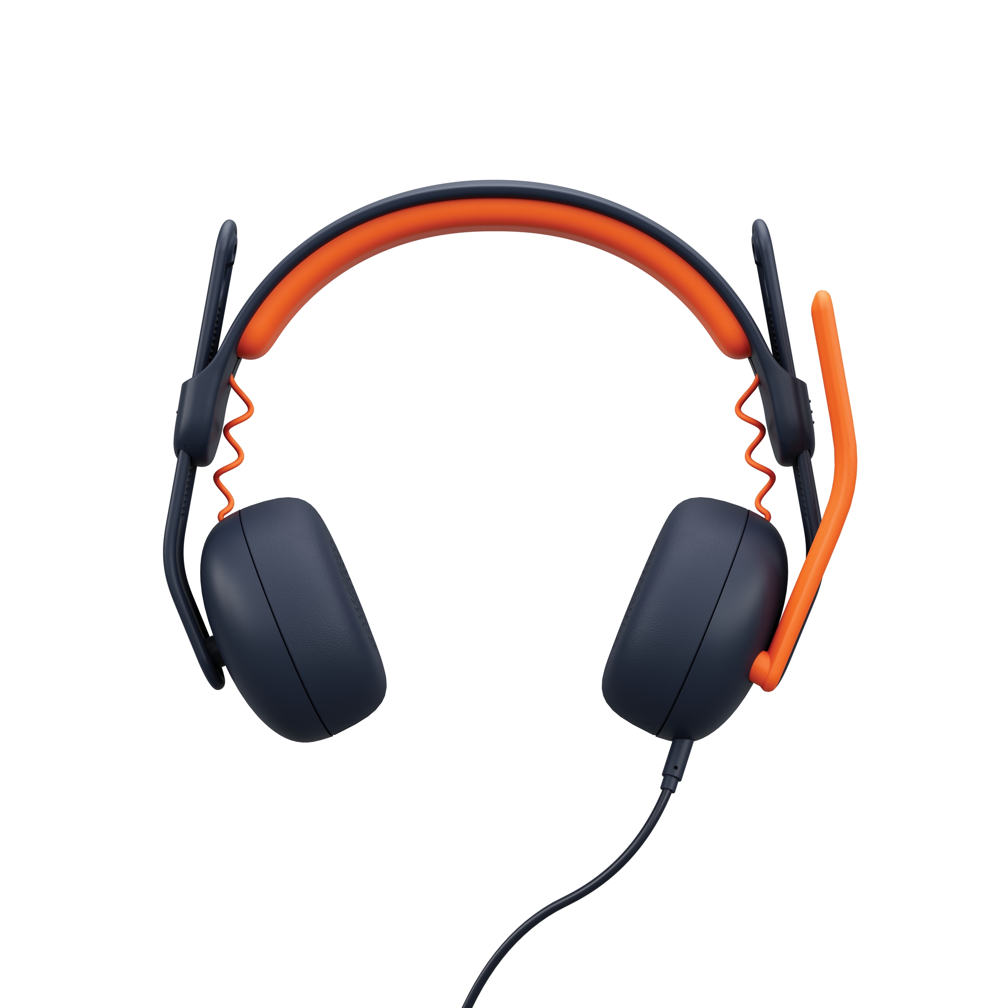 Logitech Zone Learn Auricolare Cablato A Padiglione Studio Blu, Arancione